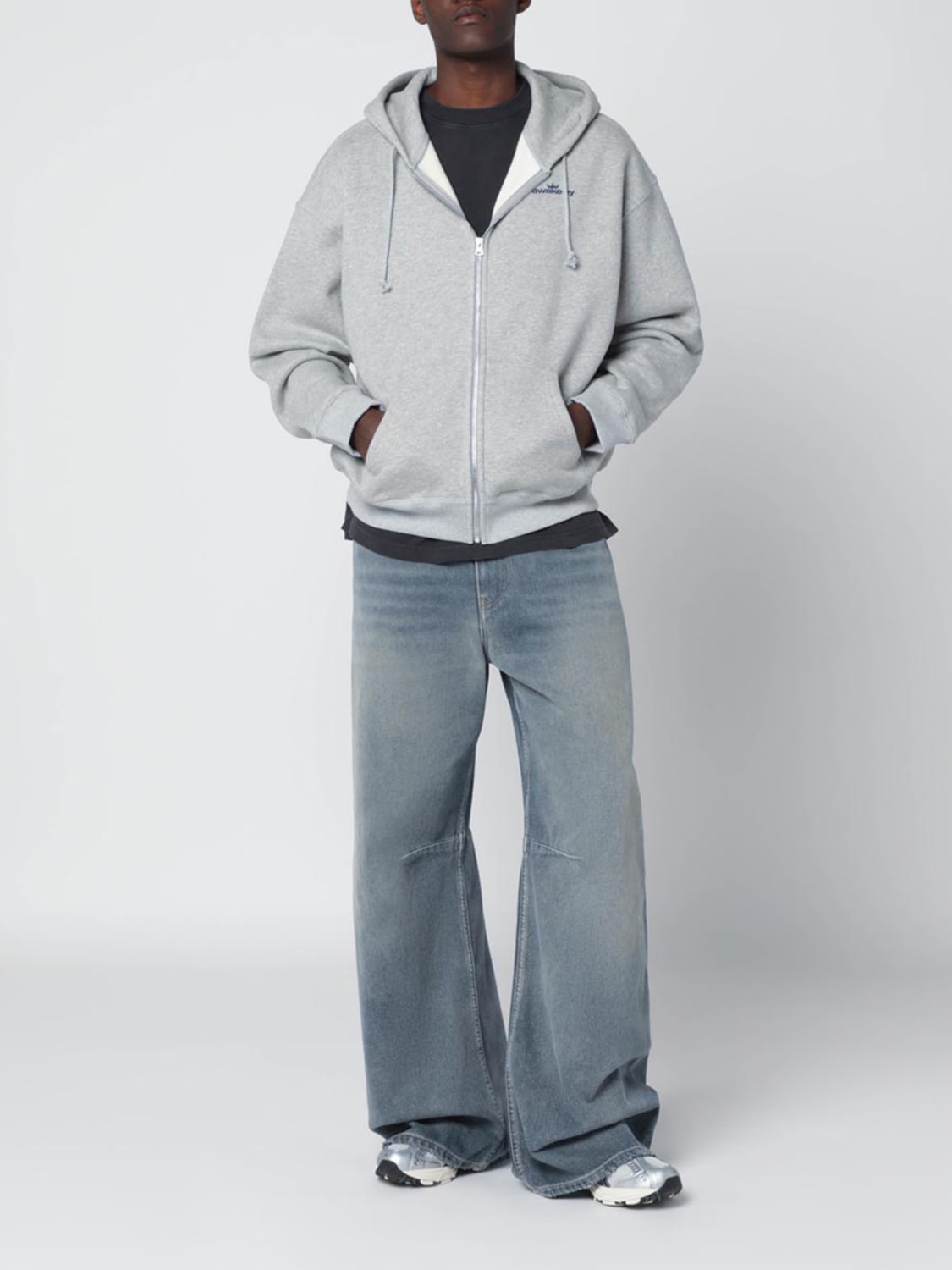 AWAKE NY SUDADERA: Sudadera hombre Awake Ny, Gris - Img 2