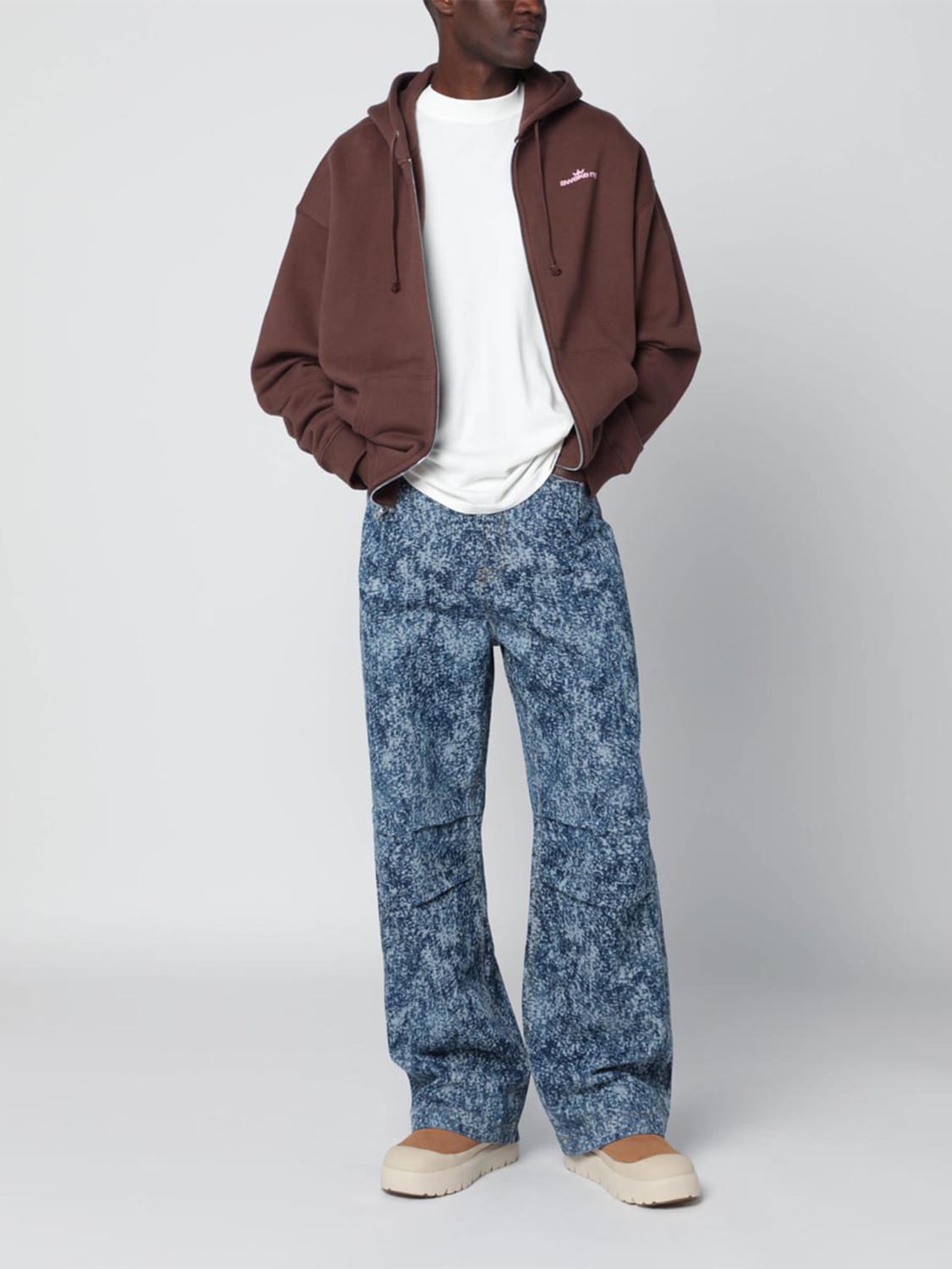 AWAKE NY SWEATSHIRT: Sweatshirt homme Awake Ny, Marron - Img 2