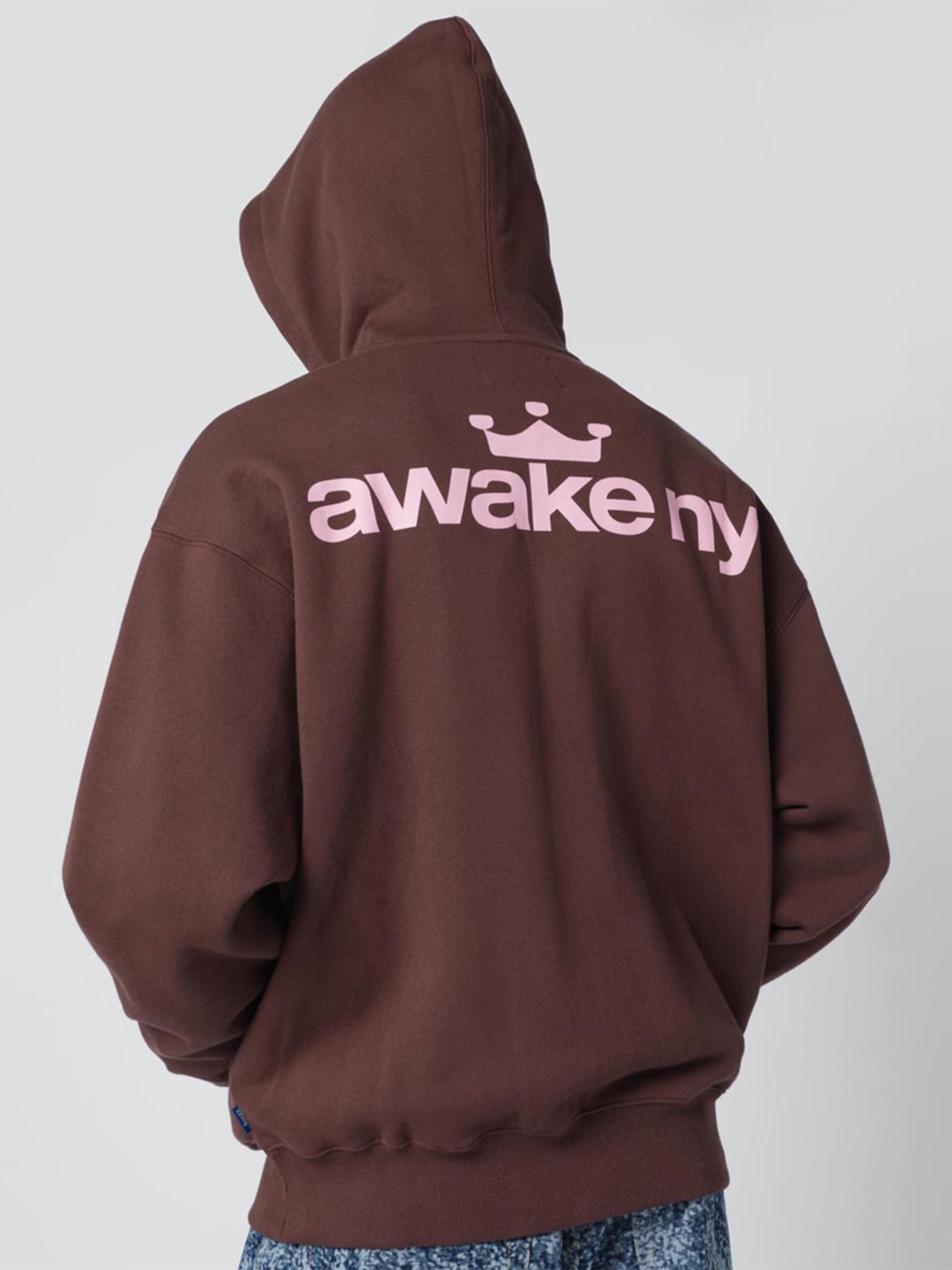 AWAKE NY SWEATSHIRT: Sweatshirt homme Awake Ny, Marron - Img 3
