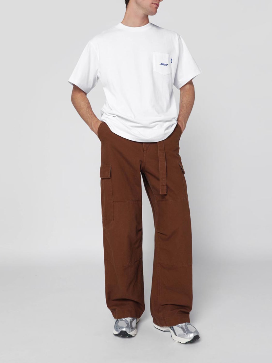 AWAKE NY T-SHIRT: T-shirt men Awake Ny, White - Img 2