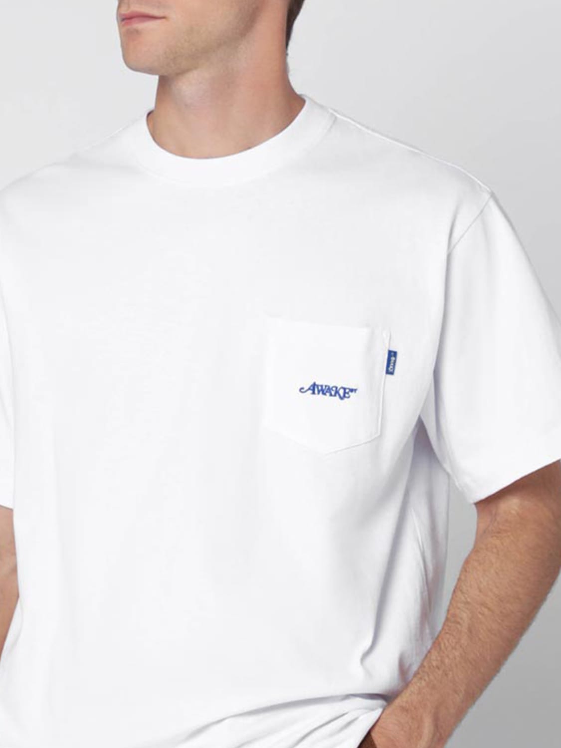 AWAKE NY T-SHIRT: T-shirt men Awake Ny, White - Img 4