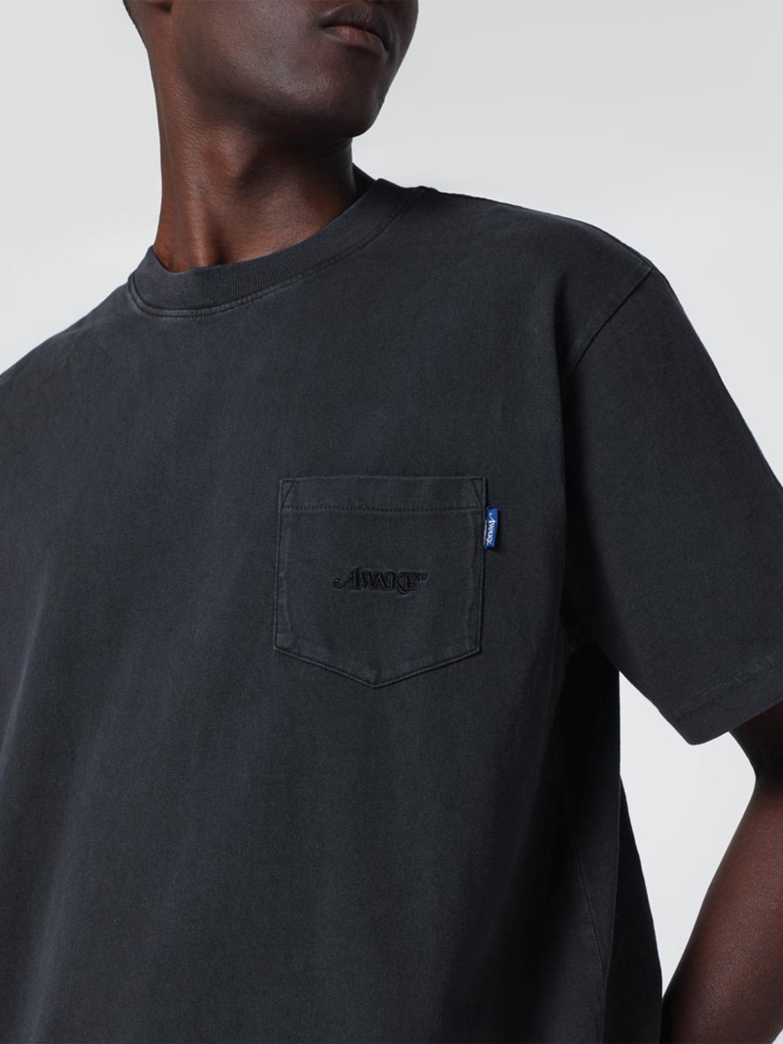 AWAKE NY T-SHIRT: T-shirt men Awake Ny, Black - Img 3