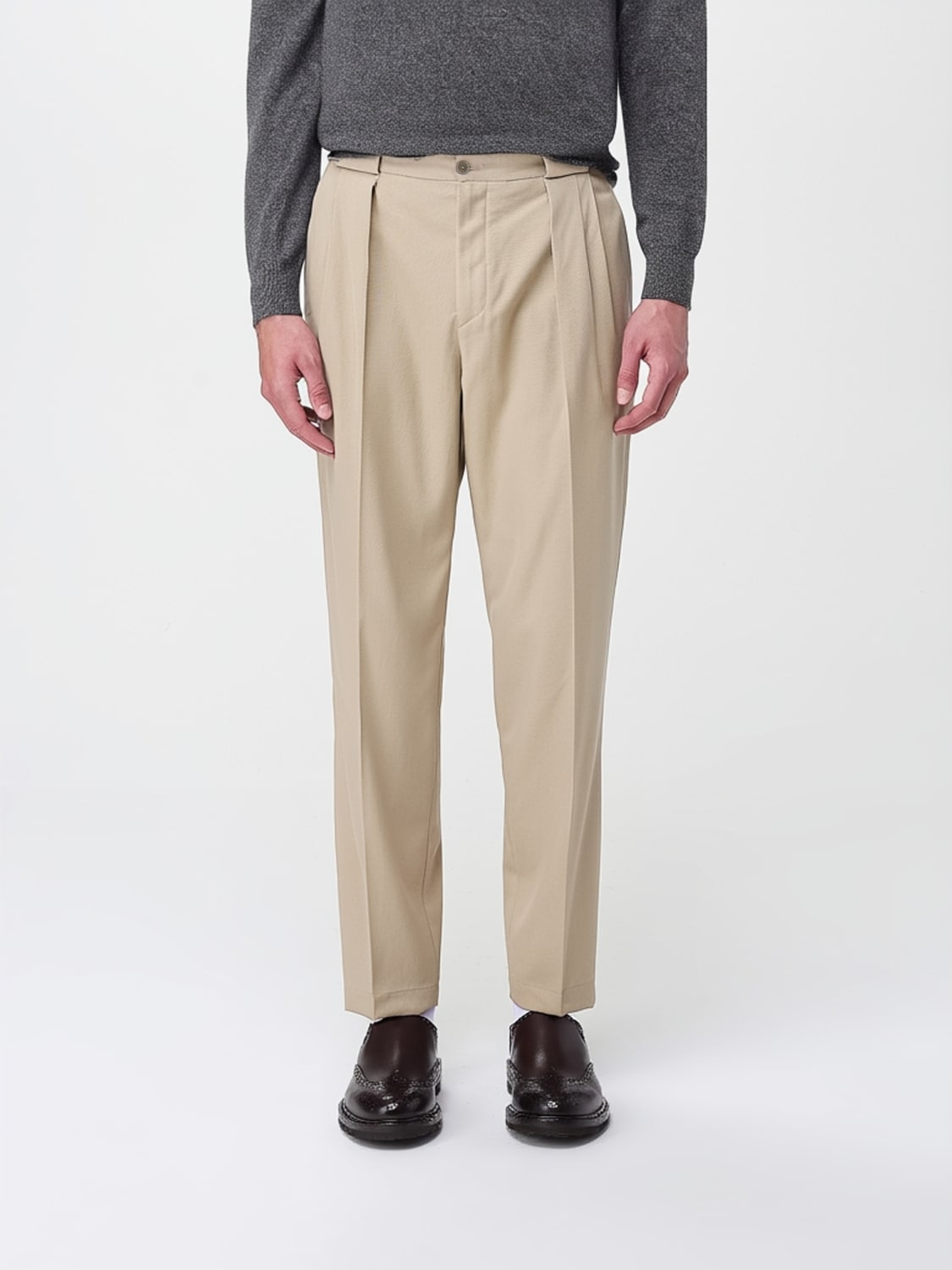 BRIGLIA 1949 HOSE: Hose herren Briglia 1949, Beige - Img 1