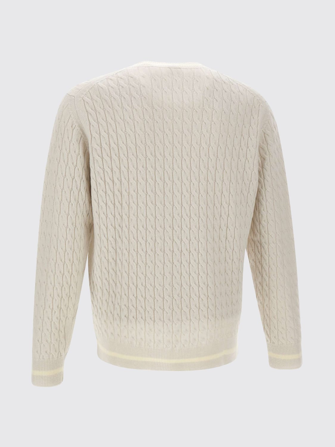 ELEVENTY SWEATER: Sweater men Eleventy, White - Img 3
