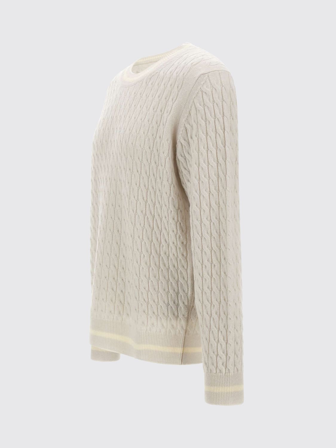 ELEVENTY SWEATER: Sweater men Eleventy, White - Img 4