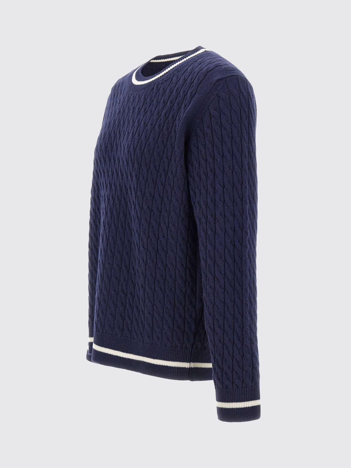 ELEVENTY SWEATER: Sweater men Eleventy, Blue - Img 4