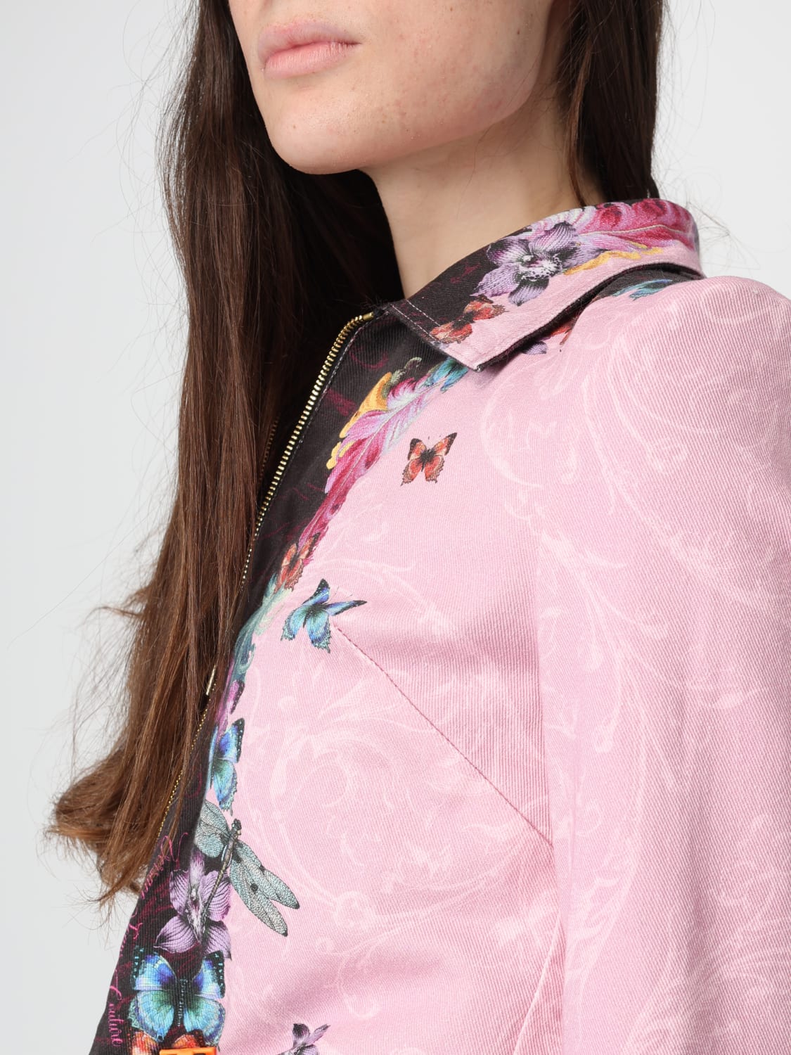 VERSACE JEANS COUTURE JACKET: Blazer woman Versace Jeans Couture, Black - Img 4