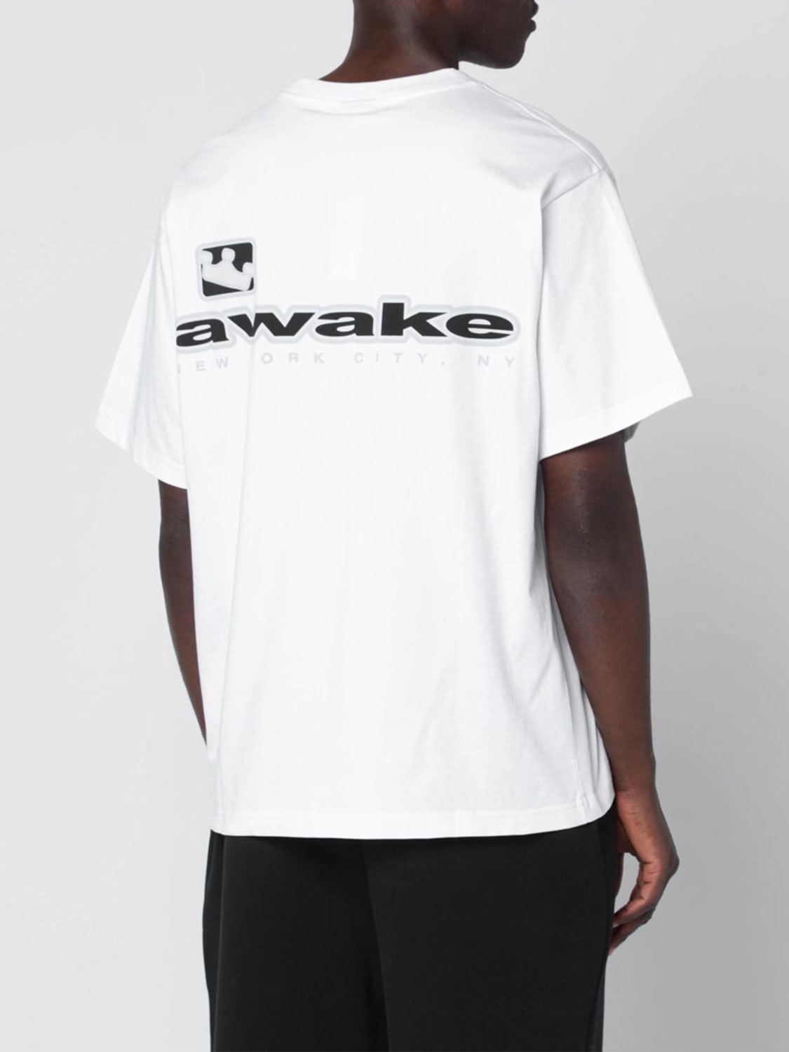 AWAKE NY T-SHIRT: T-shirt men Awake Ny, White - Img 3