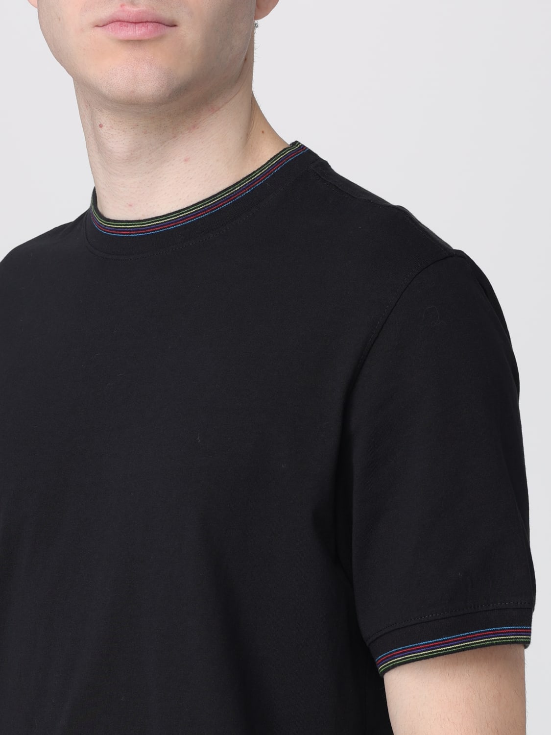 PAUL SMITH T-SHIRT: Polo shirt men Paul Smith, Black - Img 3