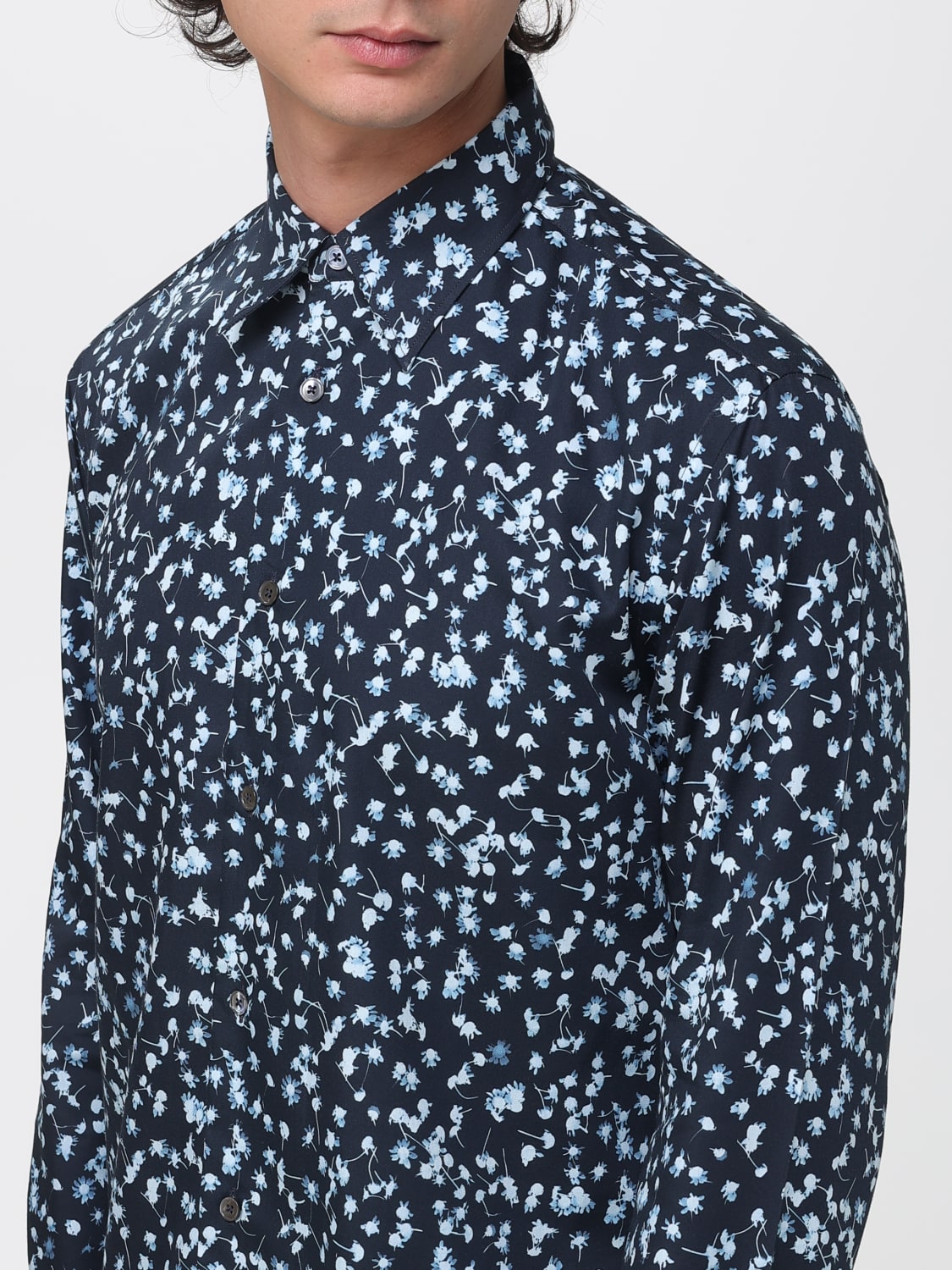 PAUL SMITH SHIRT: Shirt men Paul Smith, Blue - Img 3