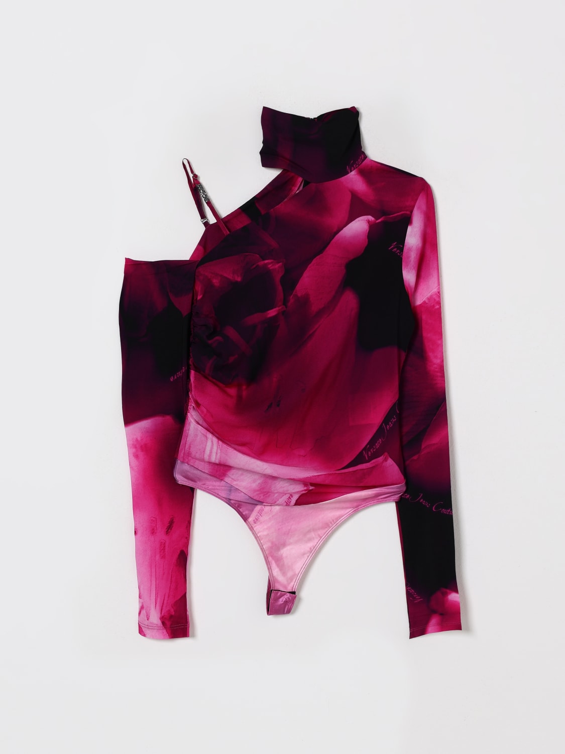 VERSACE JEANS COUTURE TOP: Top mujer Versace Jeans Couture, Fucsia - Img 2