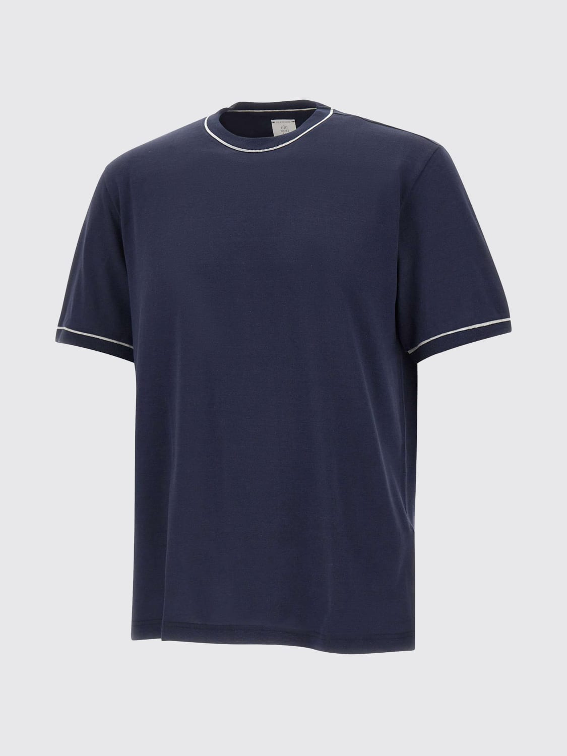 ELEVENTY T-SHIRT: Polo shirt men Eleventy, Blue - Img 2