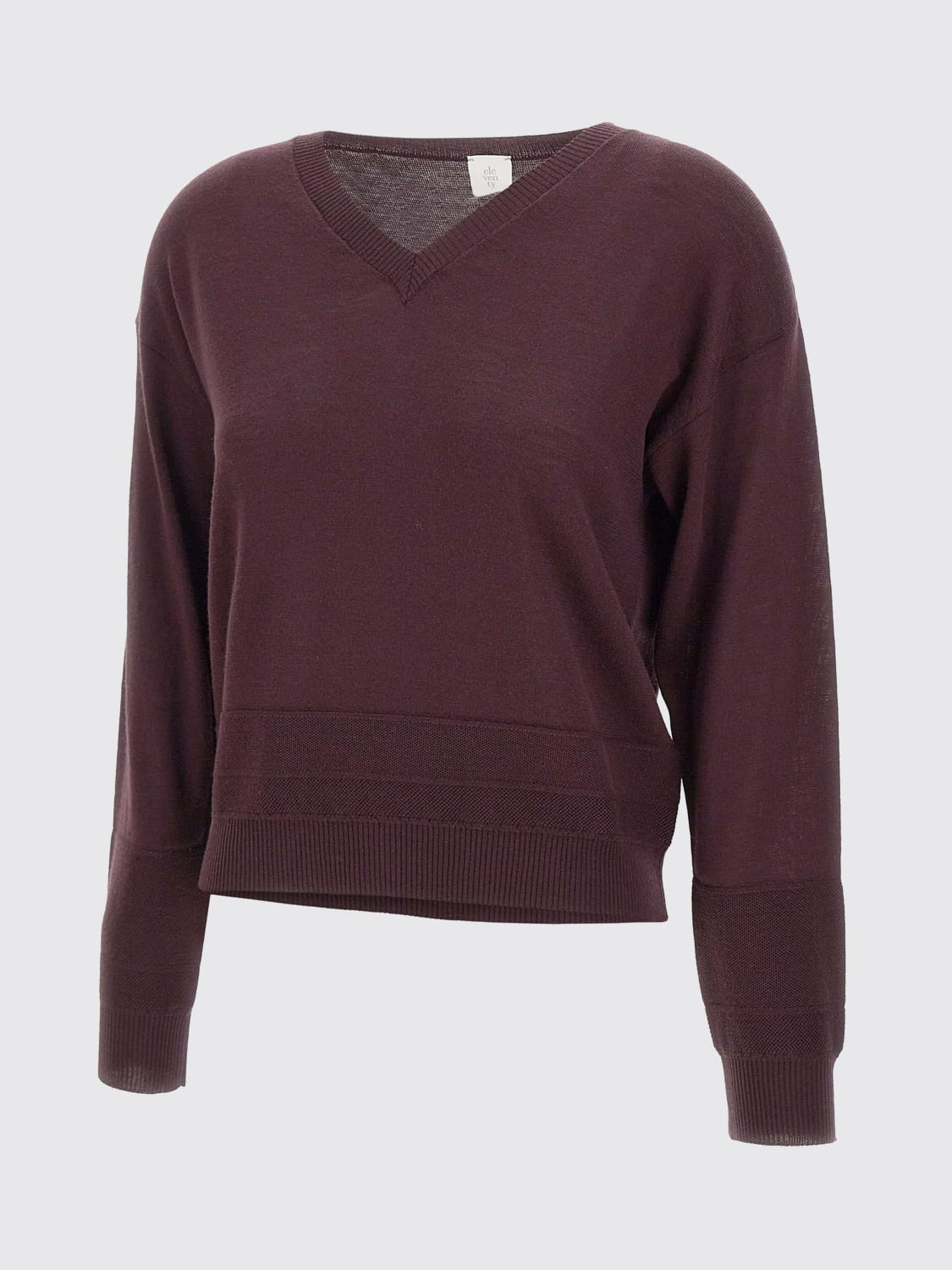 ELEVENTY JERSEY: Jersey mujer Eleventy, Violeta - Img 2