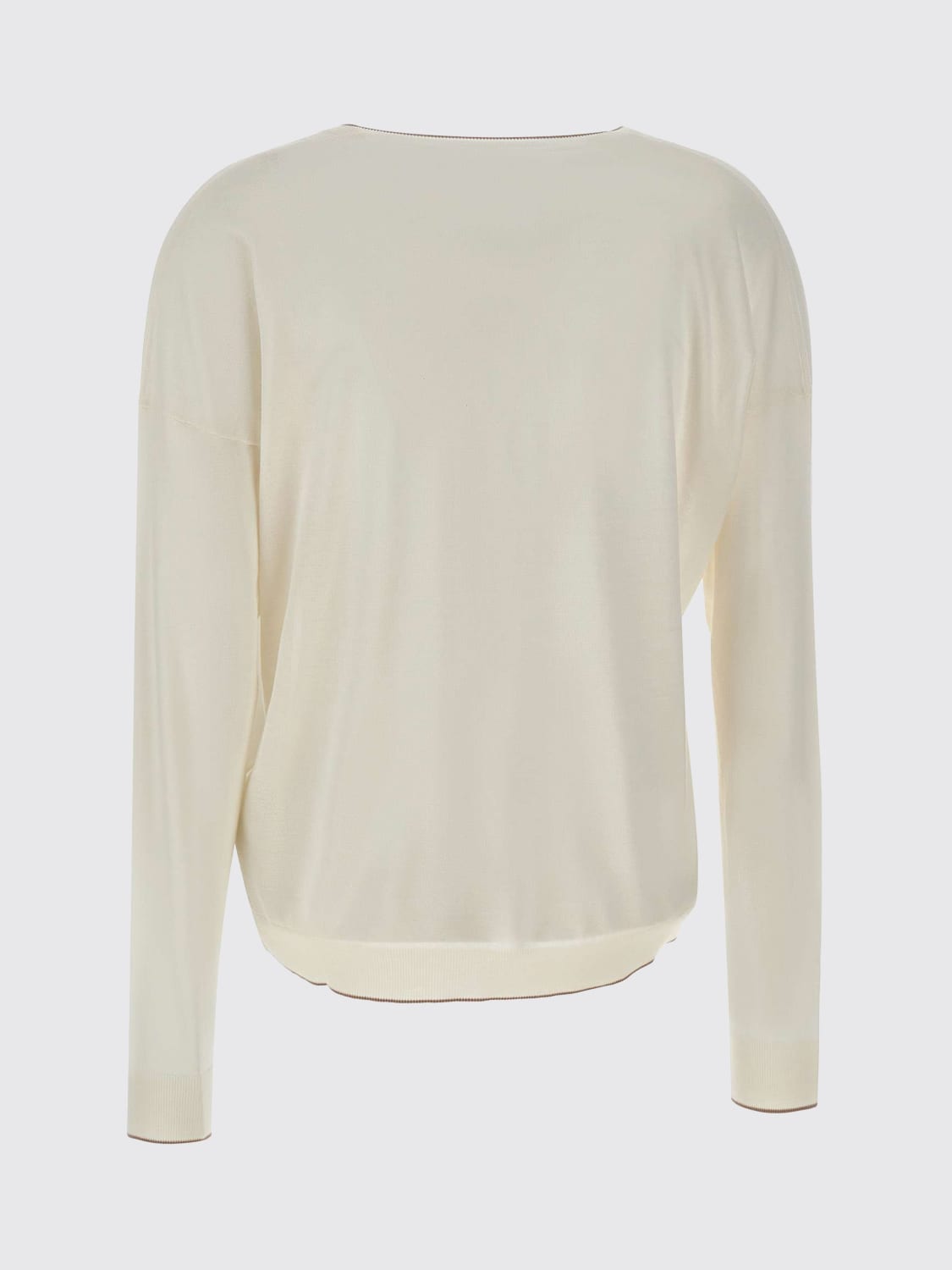 ELEVENTY PULL: Pull femme Eleventy, Blanc - Img 3