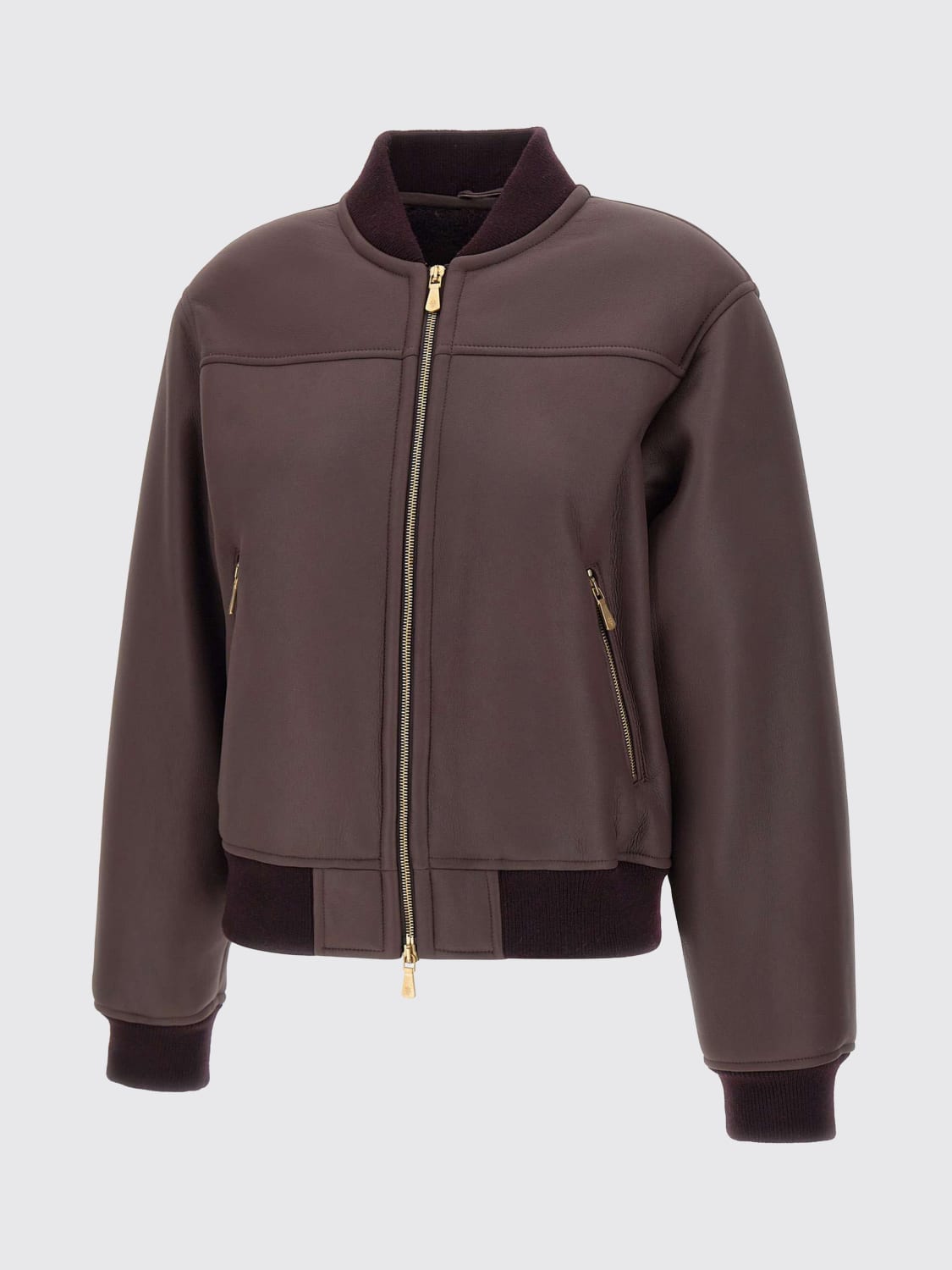 ELEVENTY GIACCA: Bomber Eleventy in lana , Viola - Img 2