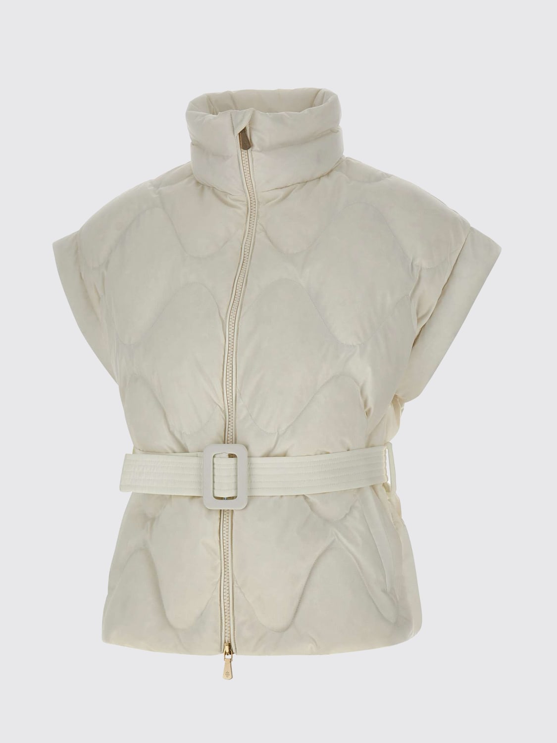 ELEVENTY WESTE: Weste damen Eleventy, Weiß - Img 2