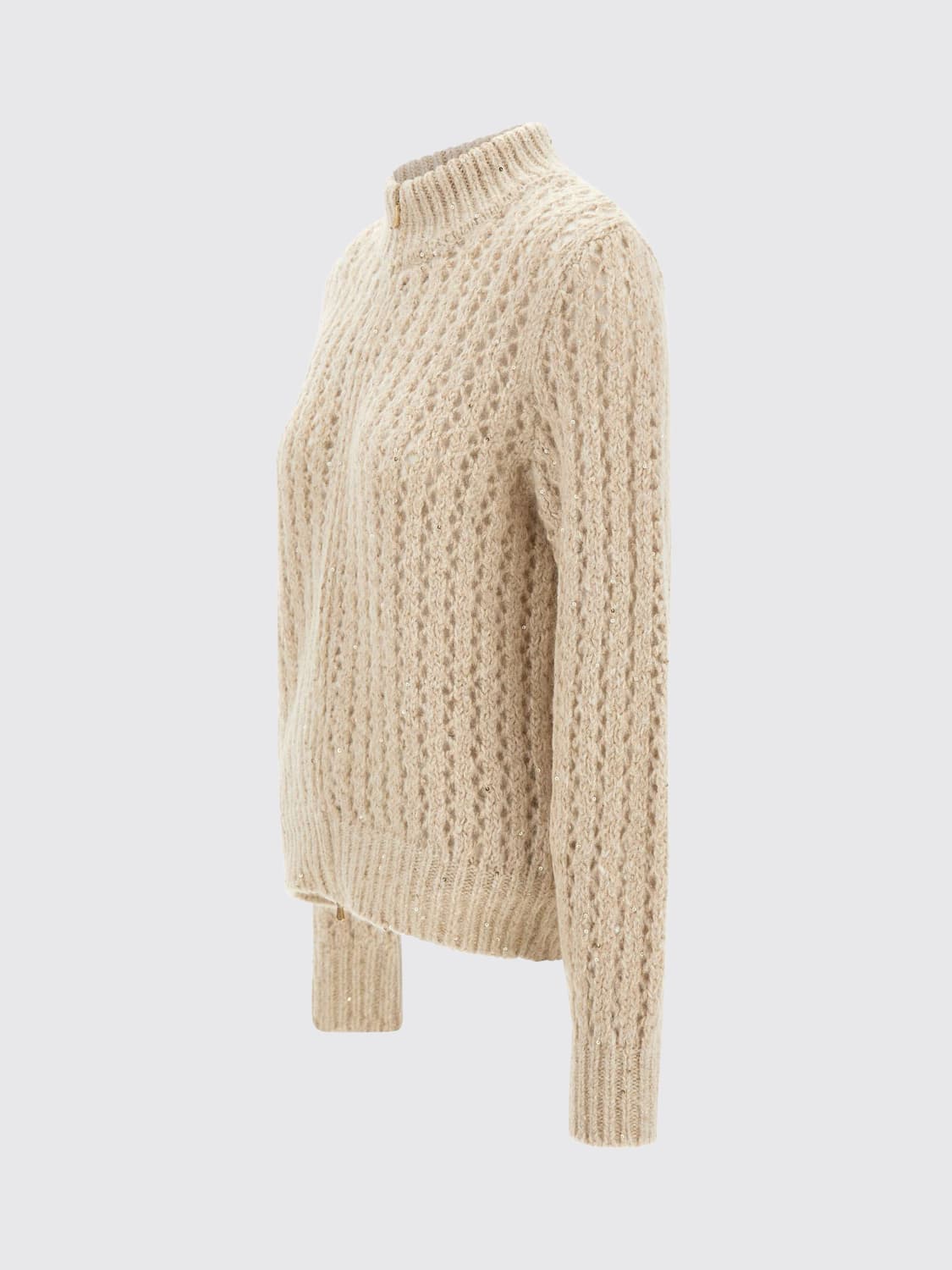 ELEVENTY PULLOVER: Pullover damen Eleventy, Beige - Img 4