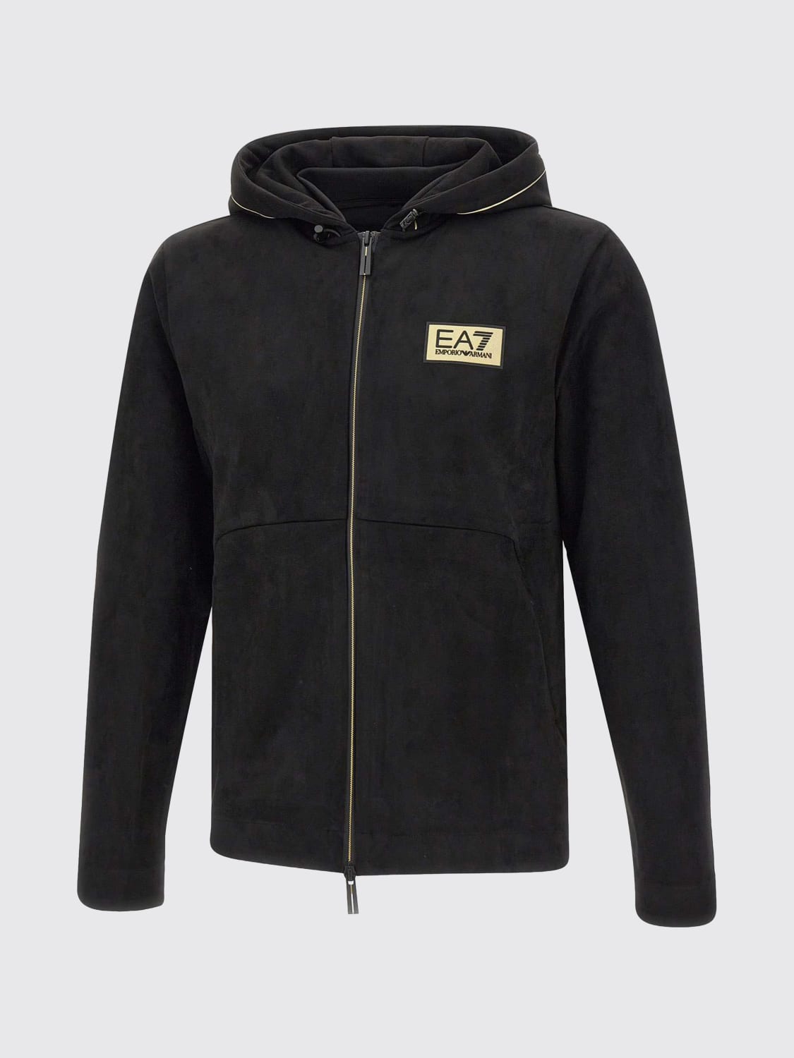 EA7 SUDADERA: Sudadera hombre Ea7, Negro - Img 2