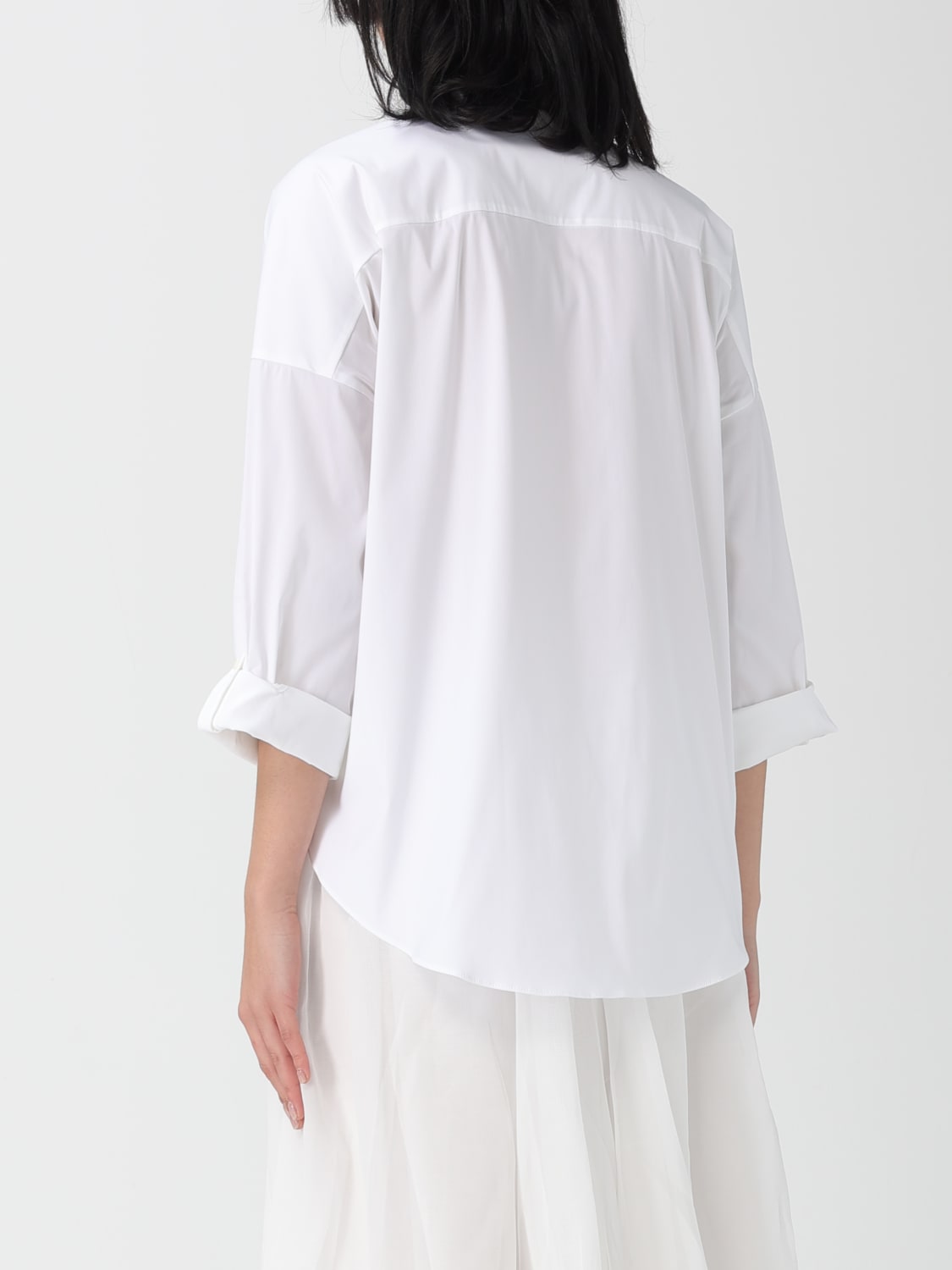 BRUNELLO CUCINELLI CHEMISE: Chemise femme Brunello Cucinelli, Blanc - Img 3