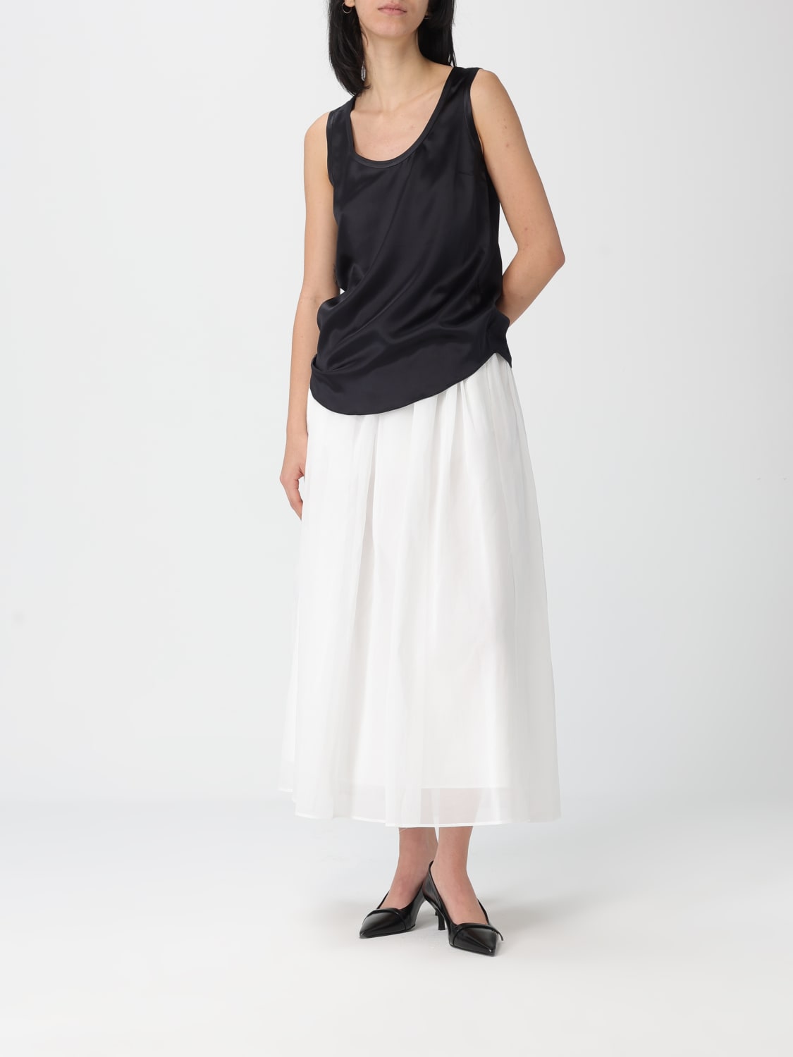 BRUNELLO CUCINELLI TOP: Top woman Brunello Cucinelli, Black - Img 2