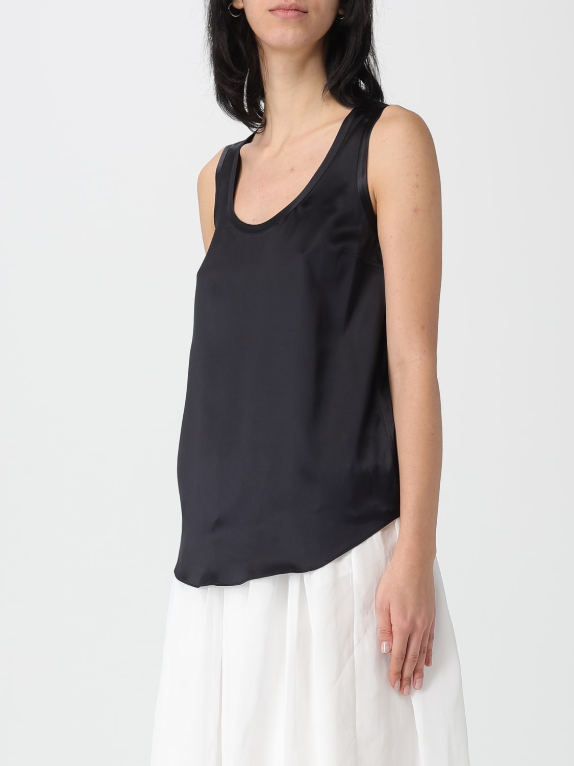 BRUNELLO CUCINELLI TOP: Top woman Brunello Cucinelli, Black - Img 4