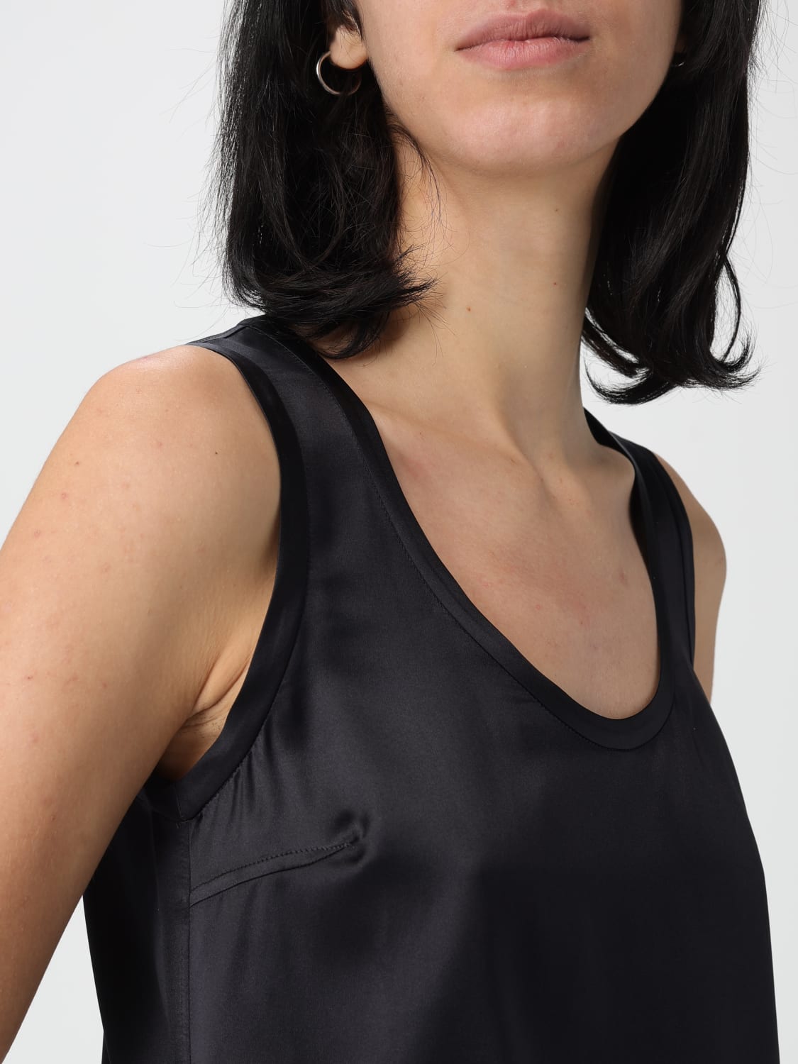 BRUNELLO CUCINELLI TOP: Top woman Brunello Cucinelli, Black - Img 5