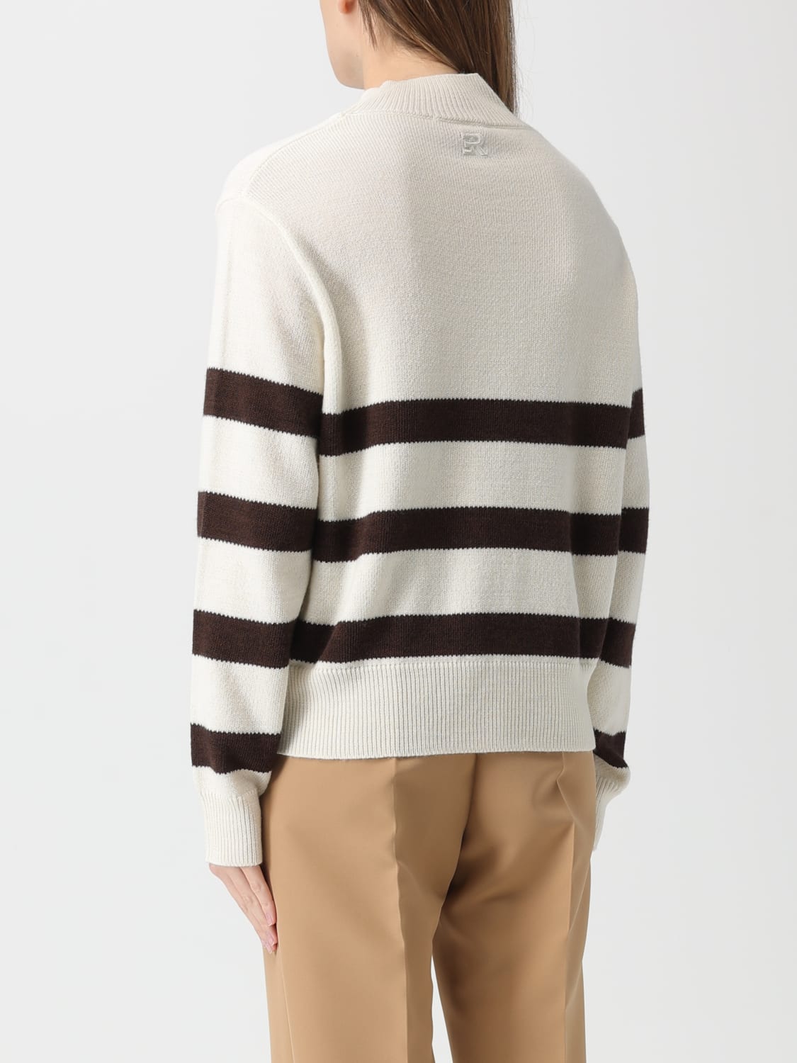 ERMANNO FIRENZE SWEATER: Sweater woman Ermanno Firenze, Brown - Img 2