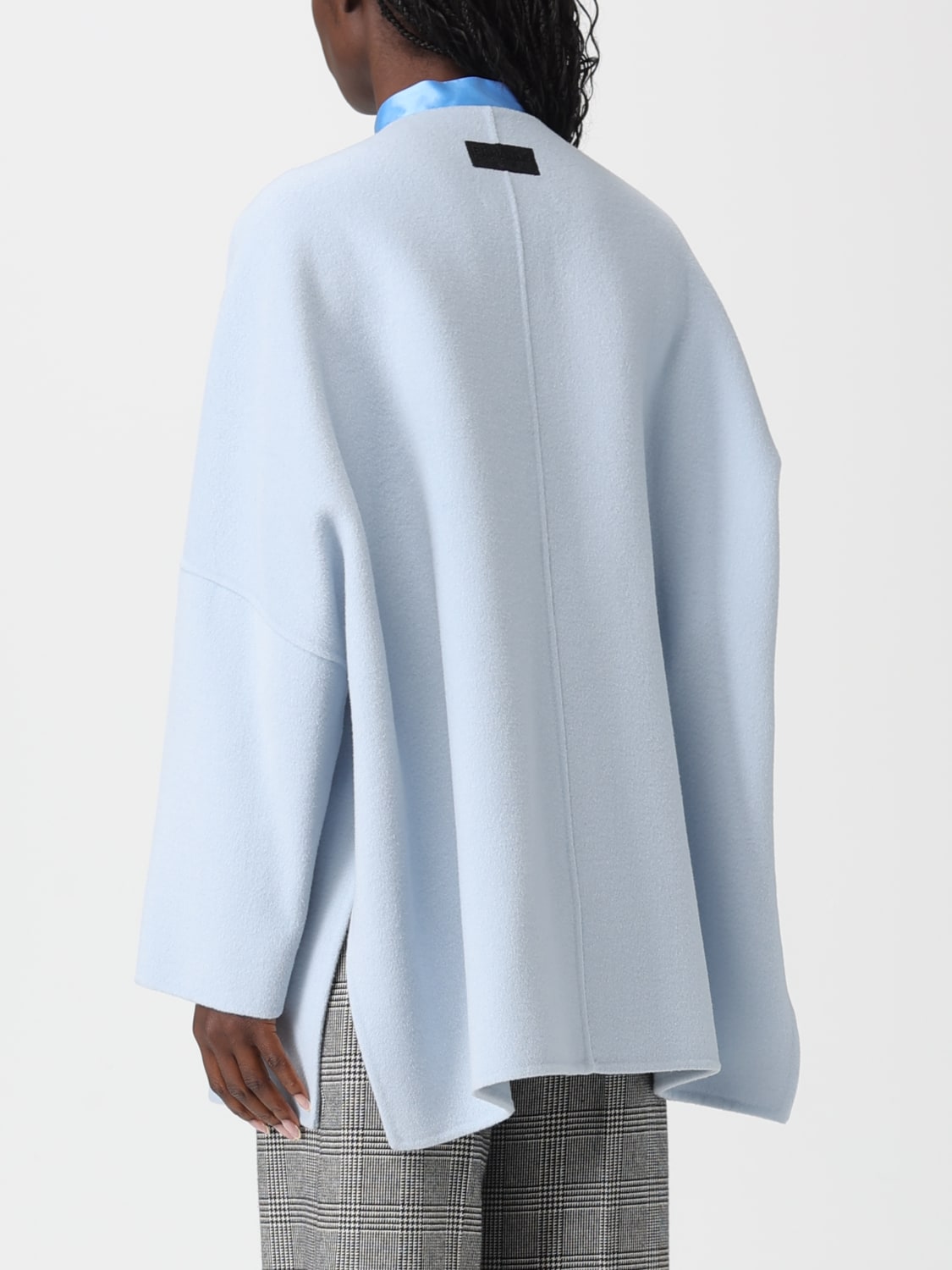 ERMANNO FIRENZE MANTEL: Jacke damen Ermanno Firenze, Blau - Img 2