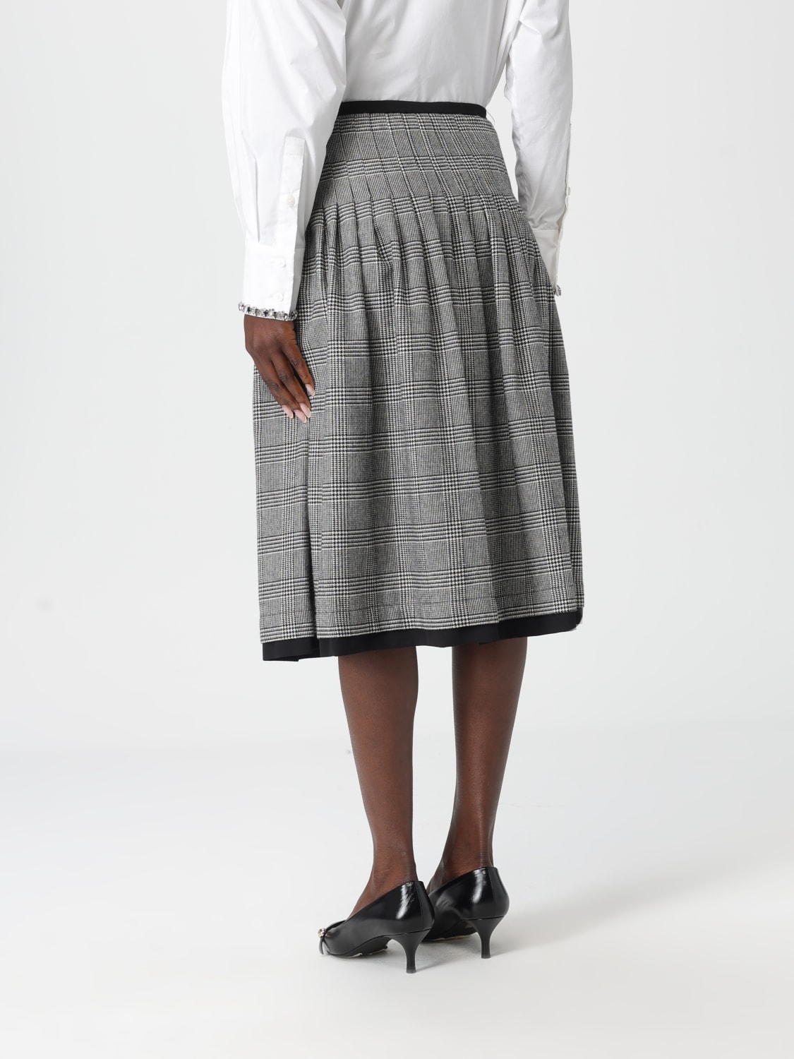 ERMANNO FIRENZE ROCK: Rock damen Ermanno Firenze, Grau - Img 3