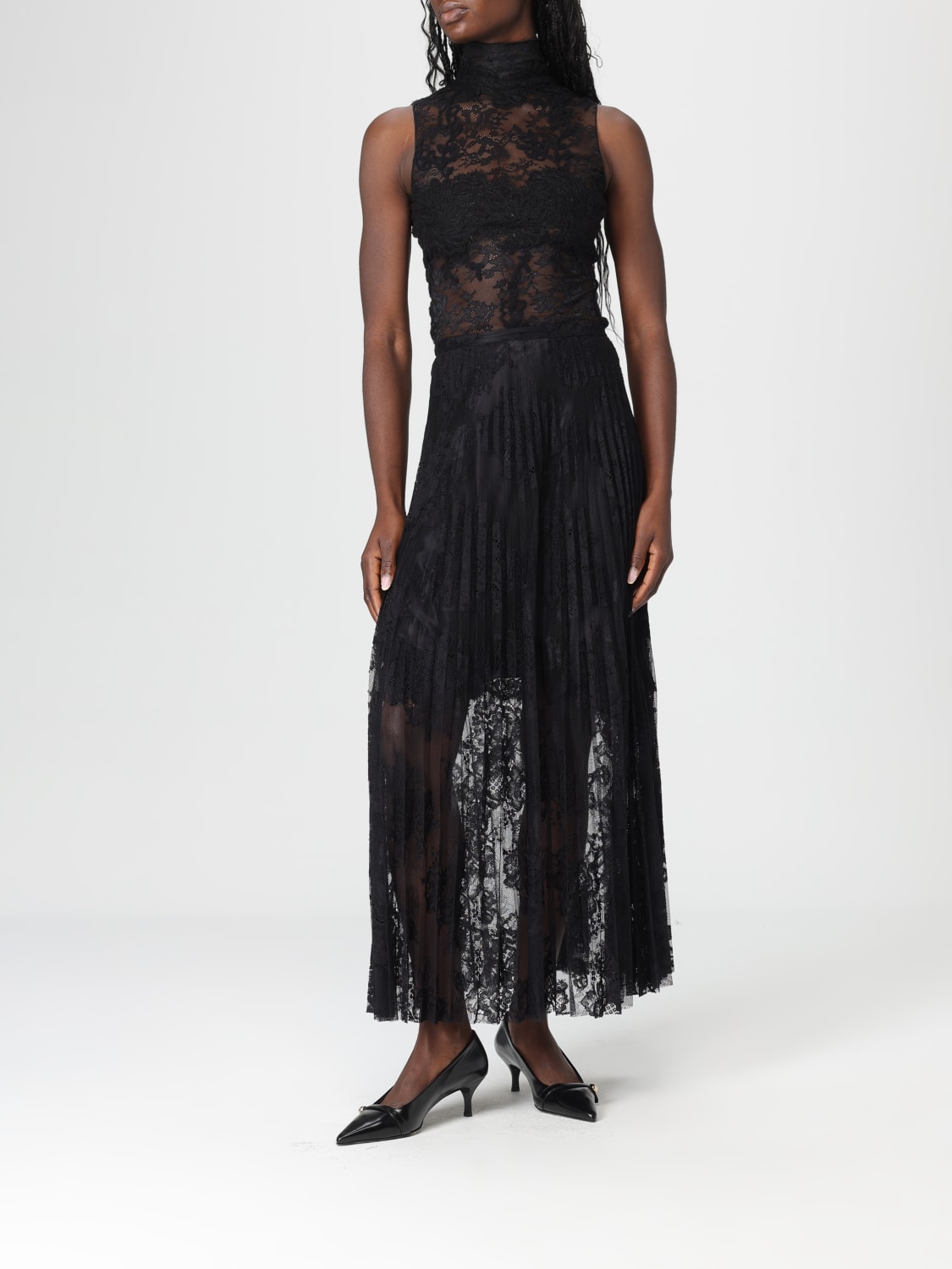 ERMANNO SCERVINO LIFE SKIRT: Skirt woman Ermanno Scervino Life, Black - Img 2