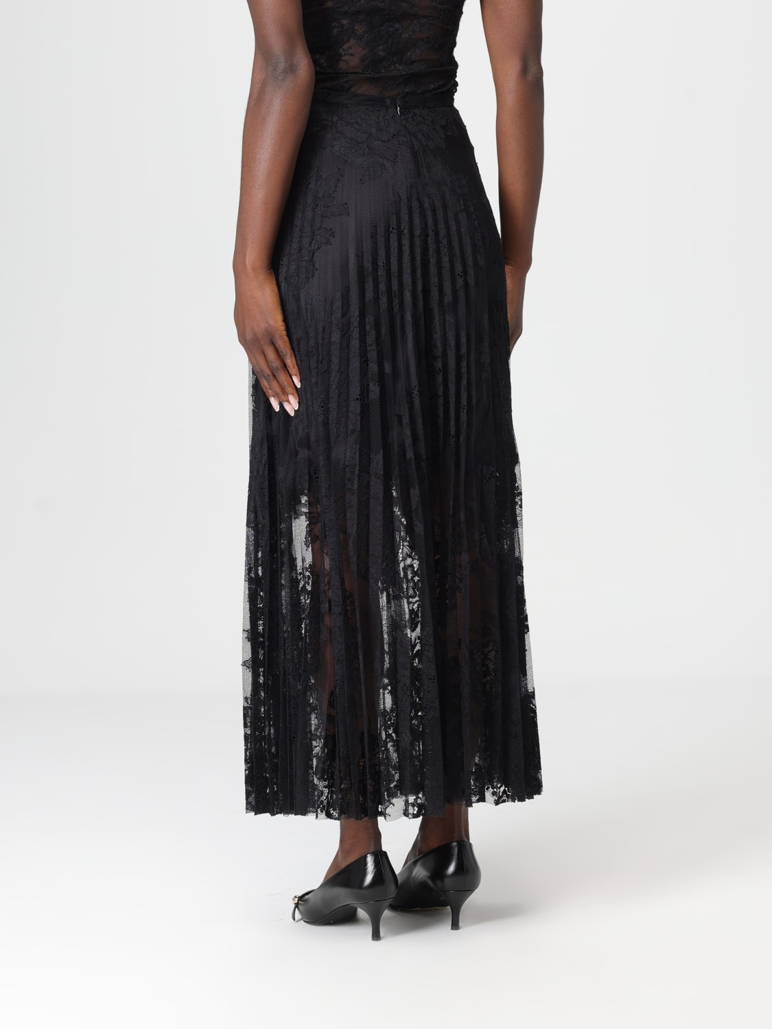 ERMANNO SCERVINO LIFE SKIRT: Skirt woman Ermanno Scervino Life, Black - Img 3