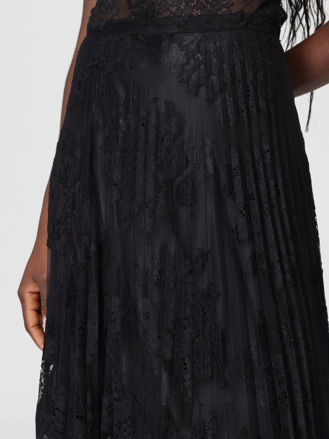 ERMANNO SCERVINO LIFE SKIRT: Skirt woman Ermanno Scervino Life, Black - Img 4