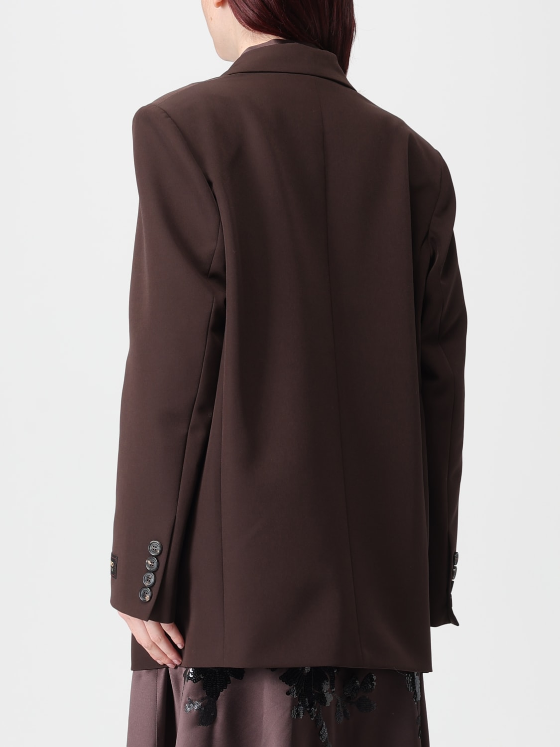 ERMANNO FIRENZE JACKET: Jacket woman Ermanno Firenze, Brown - Img 3