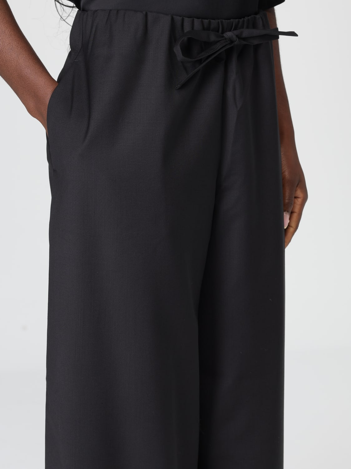 TOTEME PANTALONI: Pantaloni donna Toteme, Nero - Img 5