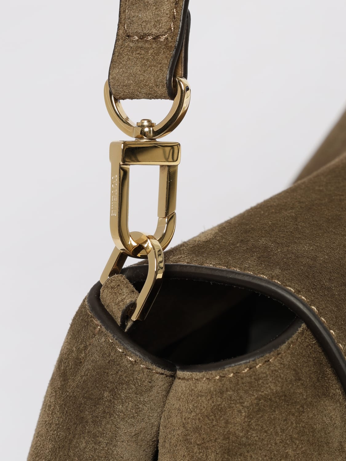 TOTEME SAC PORTÉ ÉPAULE: Sac porté épaule femme Toteme, Gris - Img 4