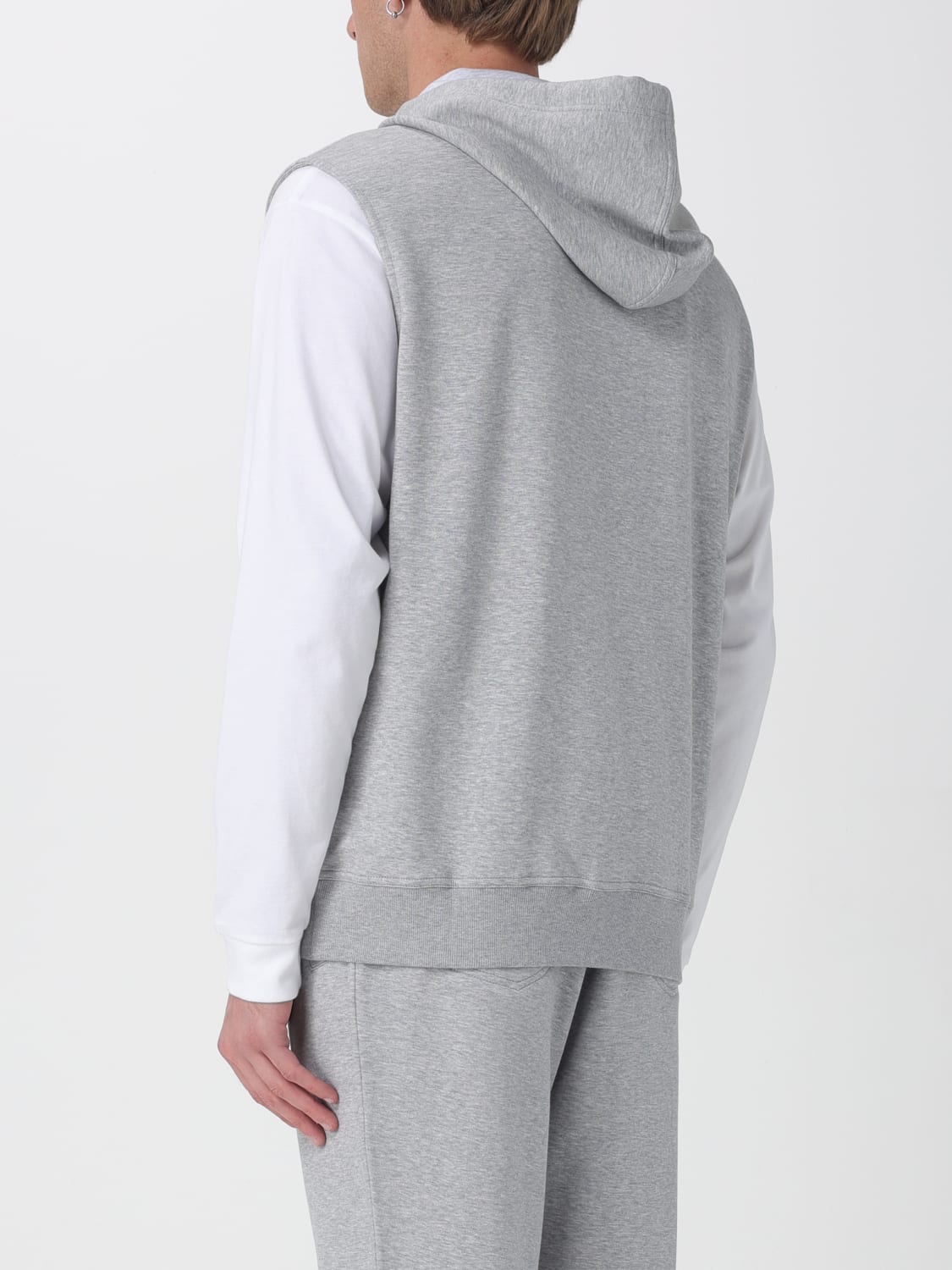BRUNELLO CUCINELLI SWEATSHIRT: Sweatshirt homme Brunello Cucinelli, Gris - Img 3