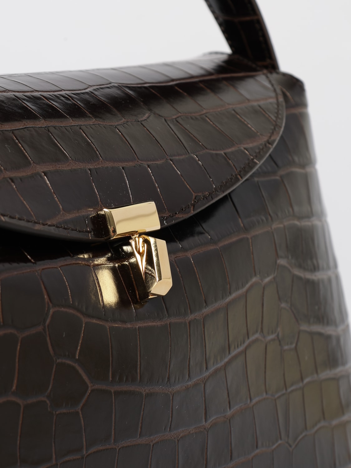 TOTEME BORSA A MANO: Borsa a mano donna Toteme, Marrone - Img 4