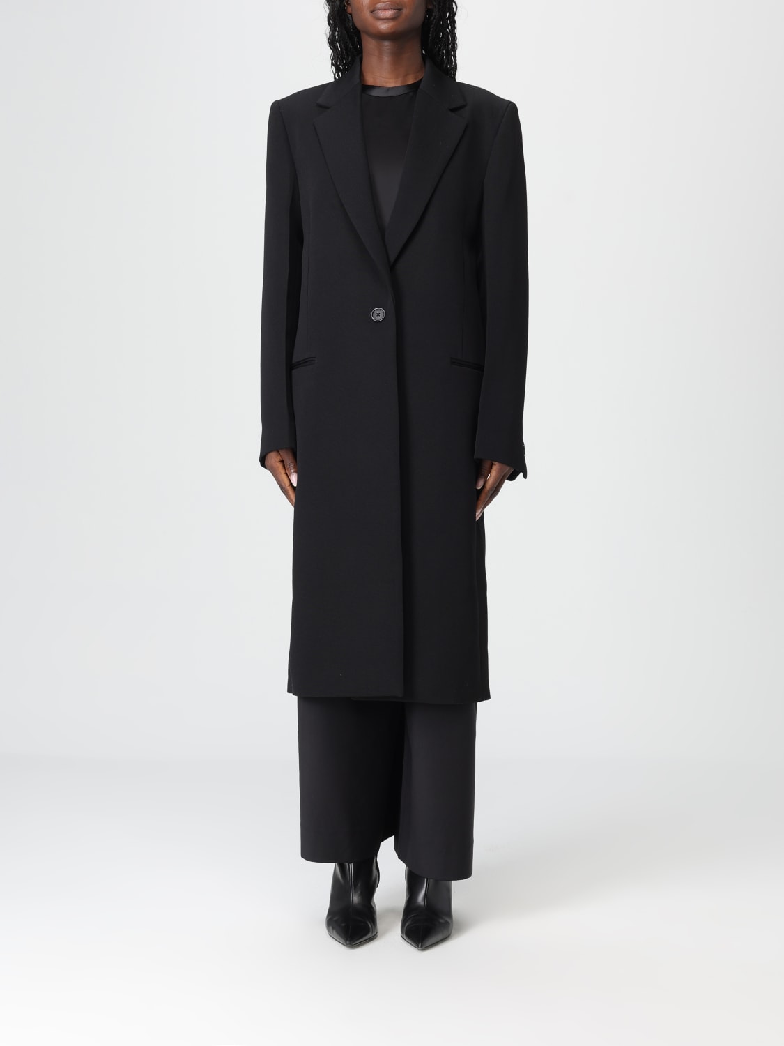 TOTEME COAT: Coat woman Toteme, Black - Img 1
