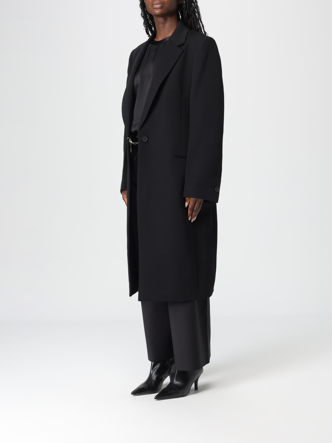 TOTEME COAT: Coat woman Toteme, Black - Img 4