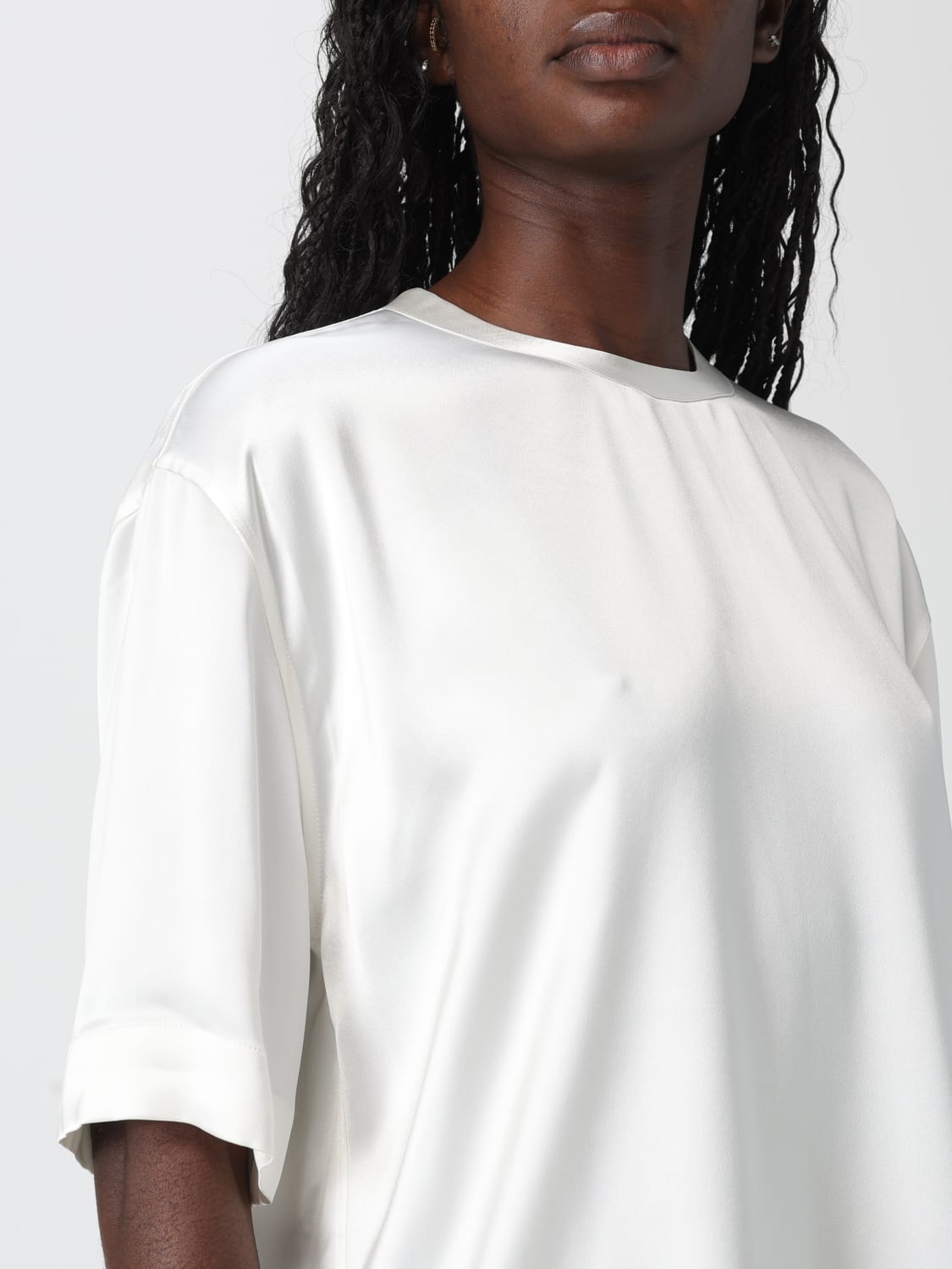 TOTEME CAMISETA: Camiseta mujer Toteme, Blanco - Img 5