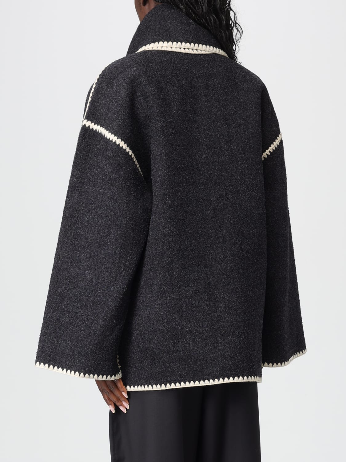 TOTEME JACKET: Jacket woman Toteme, Grey - Img 3