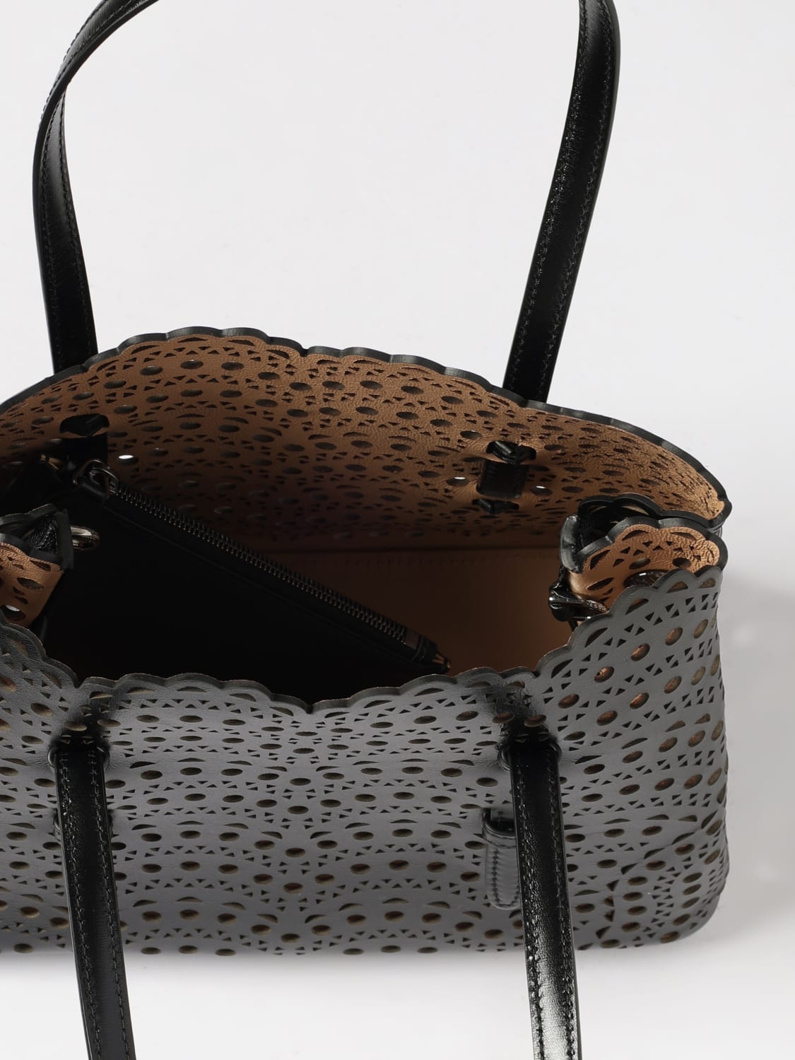 ALAÏA HANDBAG: Handbag woman AlaÏa, Black - Img 4