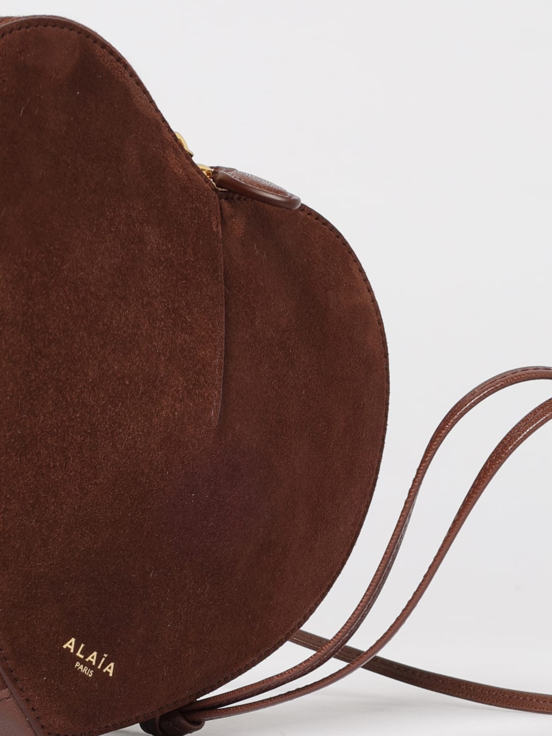 ALAÏA SHOULDER BAG: Shoulder bag woman AlaÏa, Brown - Img 4