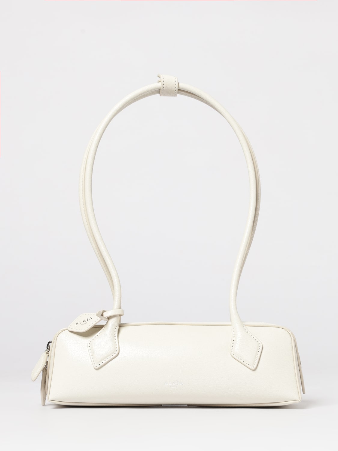 ALAÏA SHOULDER BAG: Shoulder bag woman AlaÏa, Ivory - Img 1