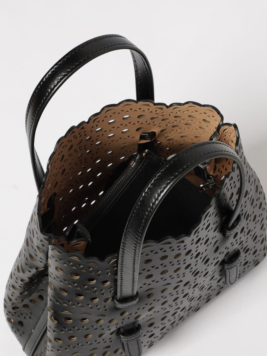 ALAÏA HANDBAG: Handbag woman AlaÏa, Black - Img 4