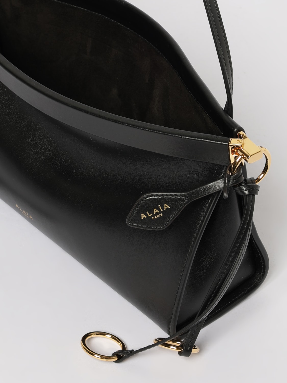 ALAÏA SHOULDER BAG: Shoulder bag woman AlaÏa, Black - Img 5