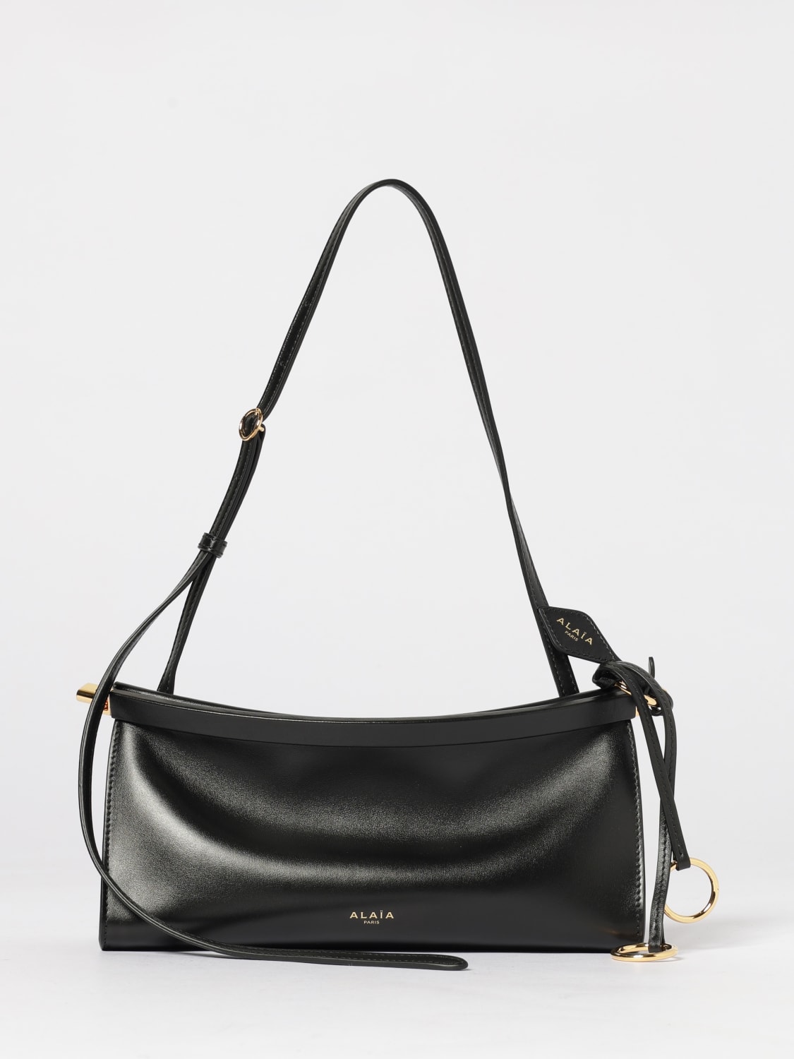 ALAÏA SHOULDER BAG: Shoulder bag woman AlaÏa, Black - Img 1