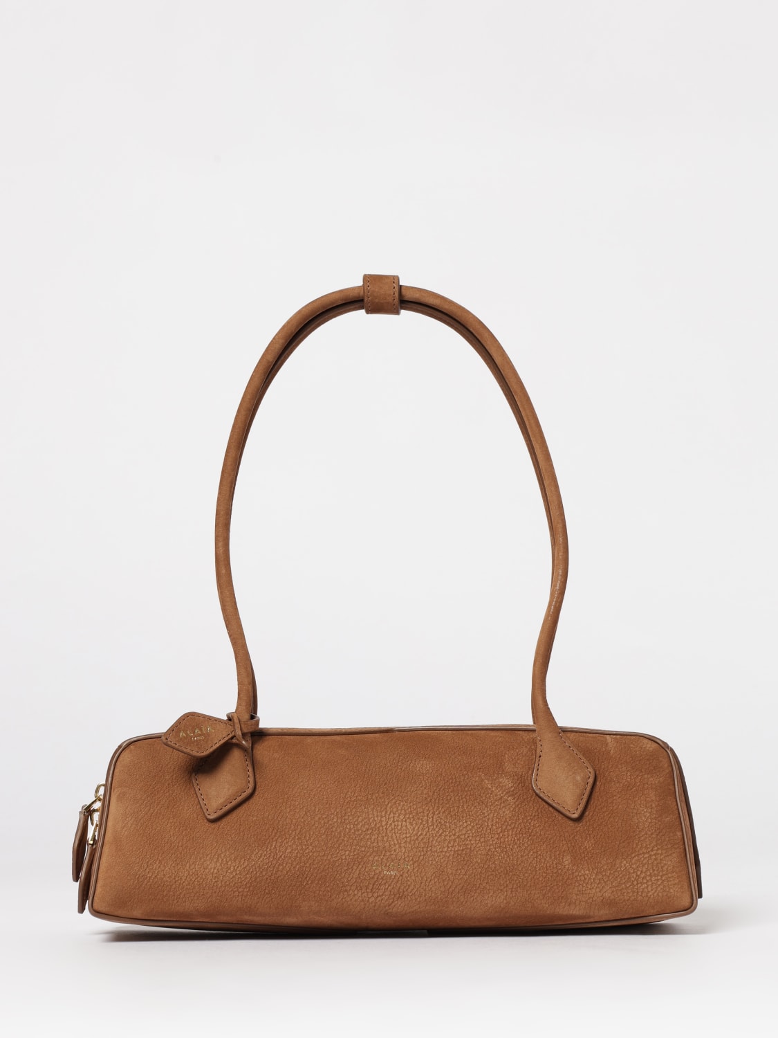 ALAÏA SHOULDER BAG: Shoulder bag woman AlaÏa, Brown - Img 1