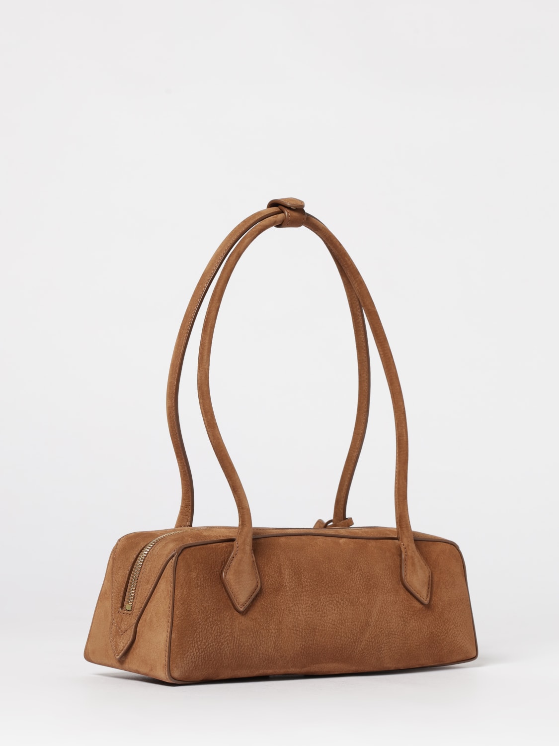 ALAÏA SHOULDER BAG: Shoulder bag woman AlaÏa, Brown - Img 3
