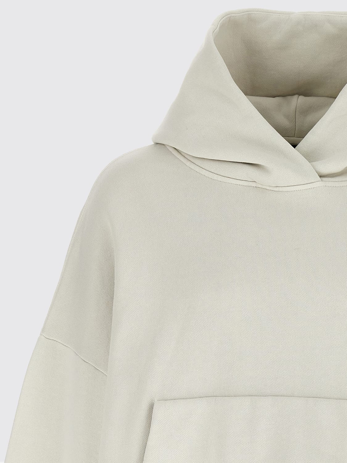 ENTIRE STUDIOS FELPA: Felpa con cappuccio Entire Studios in cotone , Beige - Img 3